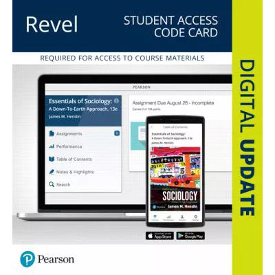 Revel Access Code for Essentials of Sociology