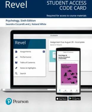 Revel Access Code for Psychology