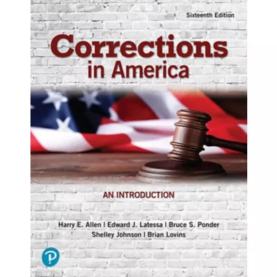 Corrections in America: An Introduction -- Pearson eText (OLP)