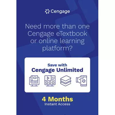 Cengage Unlimited (4mths StandAlone Access Card)