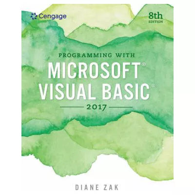 Programming with Microsoft Visual Basic 2017