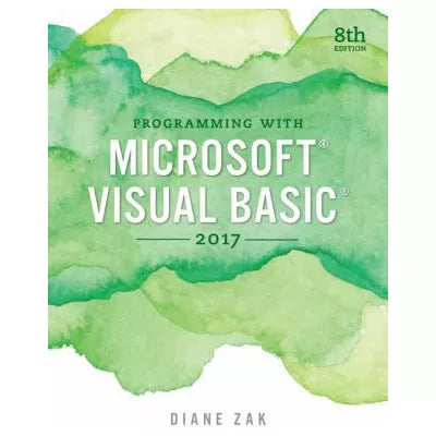 Programming with Microsoft Visual Basic 2017